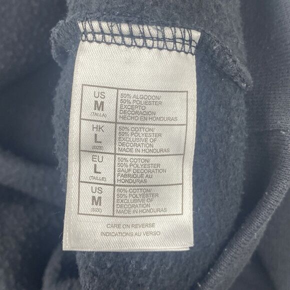 Disney Minnie Mouse Sweater Womens Medium Black Red Hoodie Sweatshirt Pullover - Picture 9 of 10